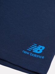 New Balance Cream Baby Boys T-Shirt and Shorts Set - Image 5 of 8