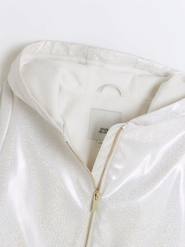 معطف للمطر بهودي لميع للبنات من River Island - صورة 4 من 4