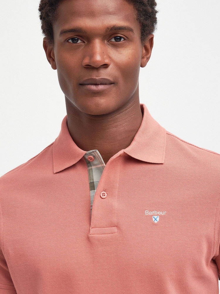 Klei - Barbour® 100% Cotton Classic Polo Shirt - Image 3 of 5