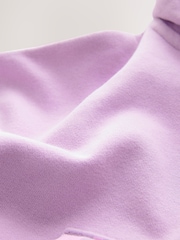 Lilac Purple Zip Through Hoodie (3mths-7yrs) - Image 8 of 8