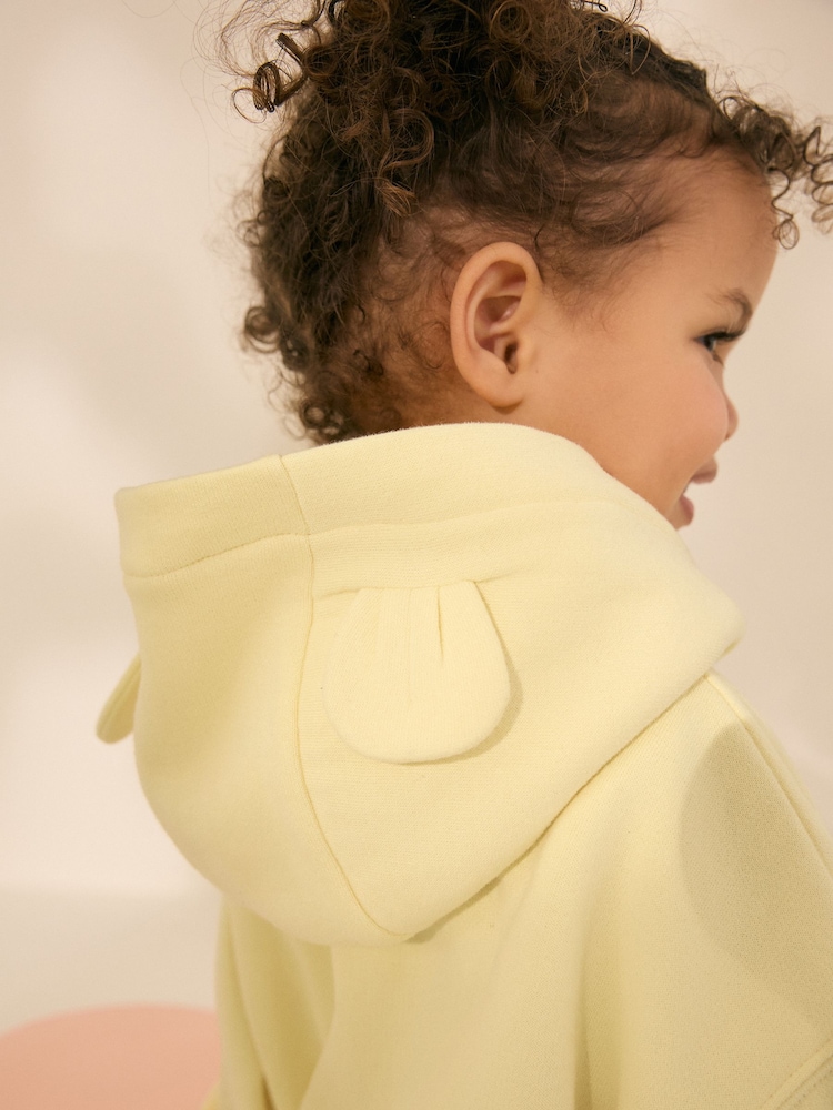 Yellow Zip Through Hoodie (3mths-7yrs) - Image 3 of 10