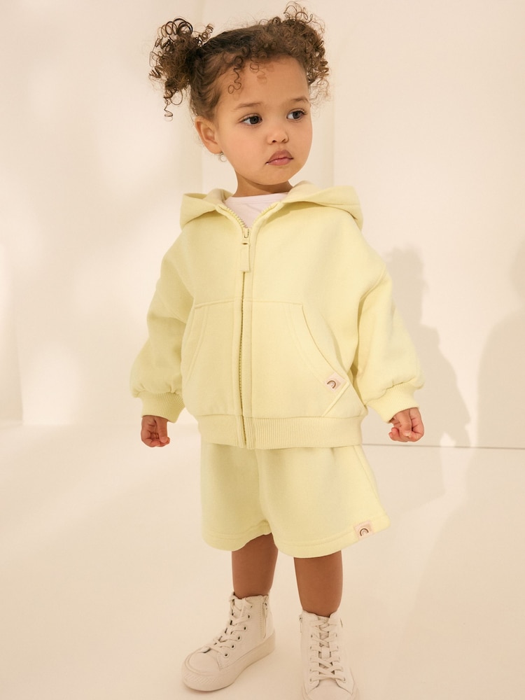 Yellow Zip Through Hoodie (3mths-7yrs) - Image 4 of 10
