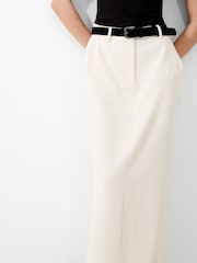 French Connection Cream Harrie Suiting Midi Skirt - Image 3 of 4