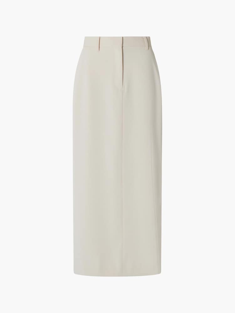 French Connection Cream Harrie Suiting Midi Skirt - Image 4 of 4