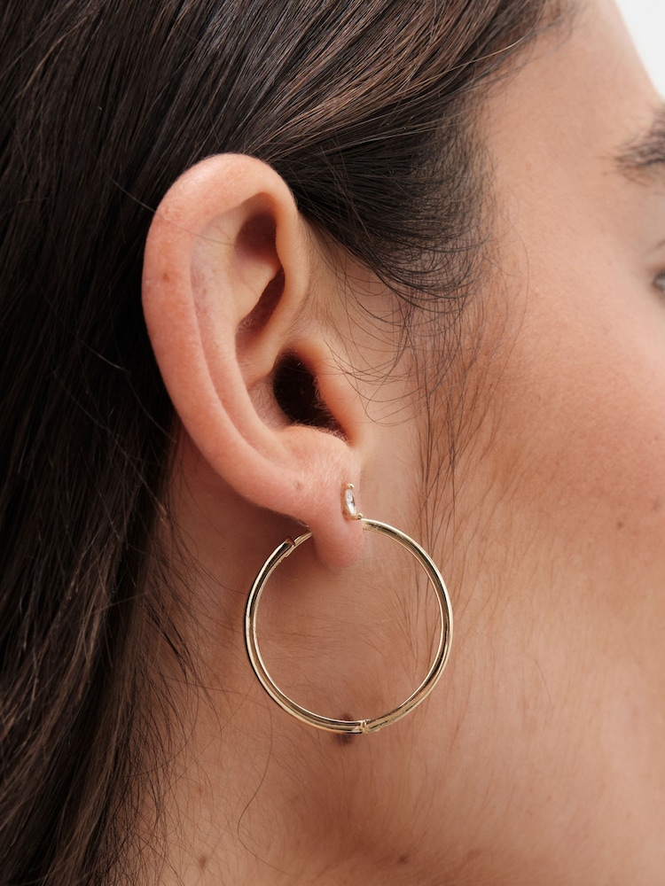 Jon Richard Gold Tone Semi Precious Drop Earrings - Image 2 of 3