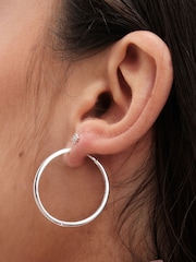 Jon Richard Silver Tone Semi Precious Drop Earrings - Image 1 of 3