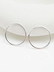 Jon Richard Silver Tone Semi Precious Drop Earrings - Image 2 of 3