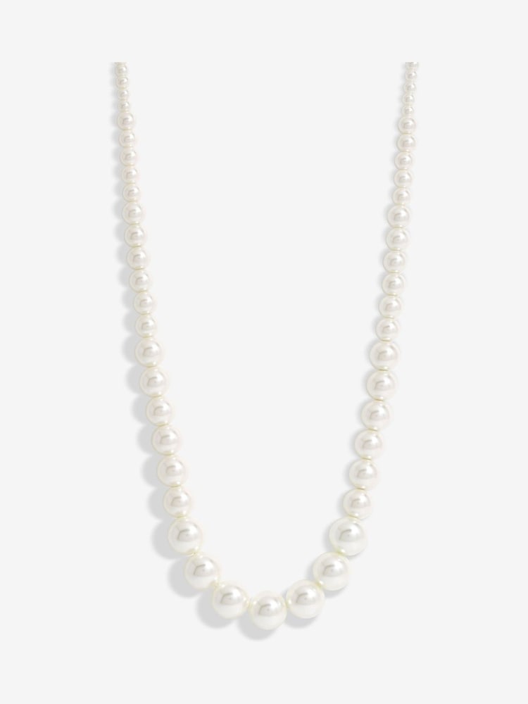Jon Richard Silver Tone Crystal Snaffle Necklace - Image 1 of 4