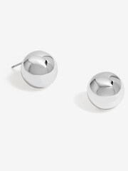 Jon Richard Silver Tone Orb Stud Earrings - Image 1 of 3