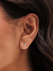 Simply Silver Silver Tone 925 Cubic Zirconia Marquise Stud Earrings - Image 2 of 3