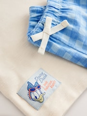 Cream Daisy Duck Top & Shorts Set (3mths-7yrs) - Image 7 of 8