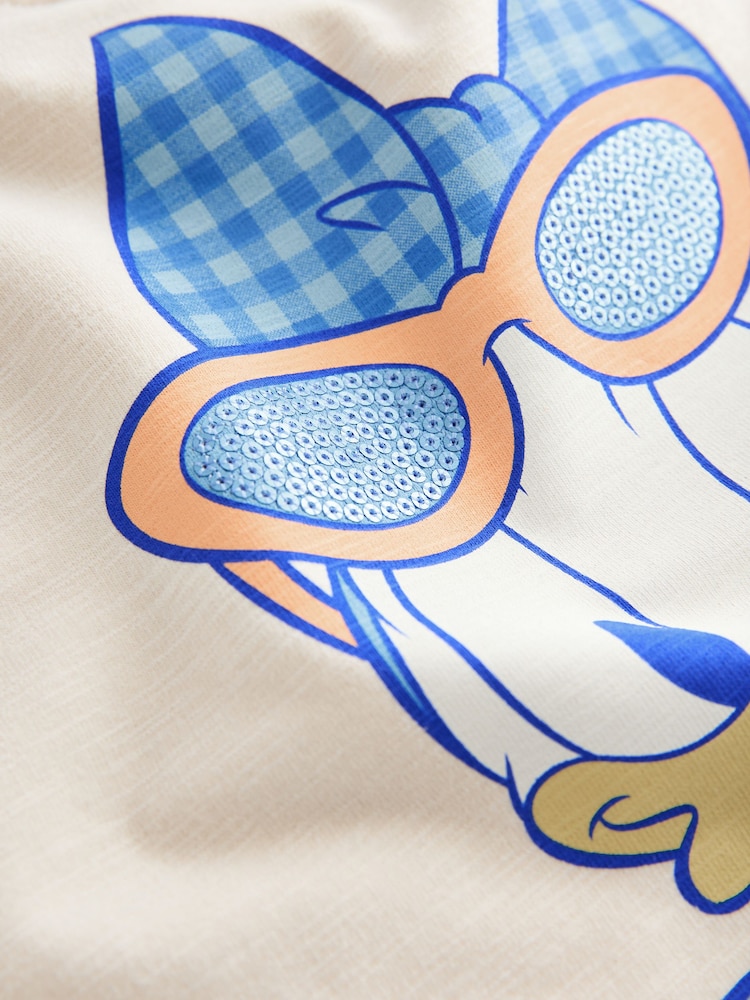 Cream Daisy Duck Top & Shorts Set (3mths-7yrs) - Image 8 of 8