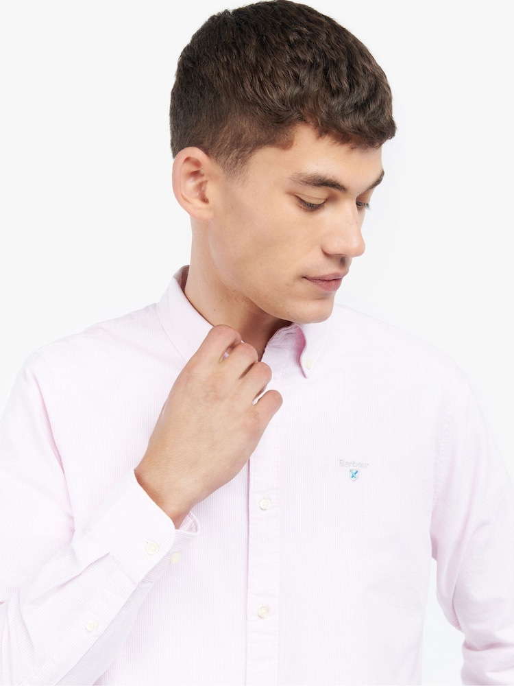 Barbour® Pink 100% Cotton Shirt - Image 3 of 3