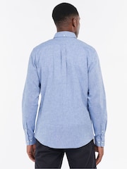 Blauw - Barbour® Nelson getailleerd overhemd - Image 2 of 4