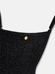 Mint Velvet Graphite Grey Tummy Control Beaded Swimsuit - Image 8 of 8
