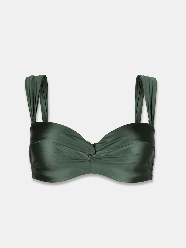 Haut de bikini Mint Velvet ultra brillant - Image 7 of 8