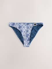Mint Velvet Italian Fabric Hardware Bikini Briefs - Image 6 of 8