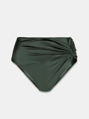 Mint Velvet High Shine High Waist Bikini Briefs - Image 6 of 7