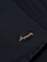 Superdry Blue Athletic Essentials Square Neck Top - Image 4 of 6
