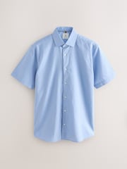 White/Light Blue/Seafoam Green - Cotton Blend Short Sleeve Shirts 3 Pack - Imagem 3 de 6