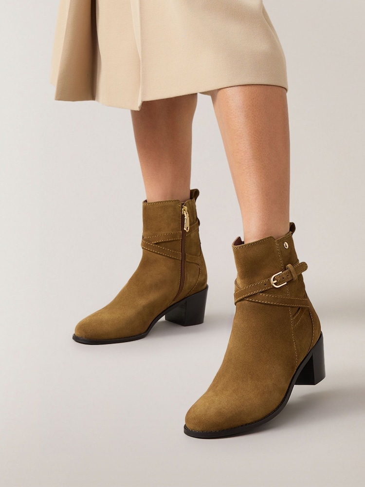 Radley London Acer Walk Buckle Suede Jeans Boots - Image 1 of 4