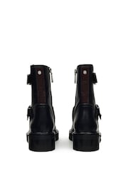 Radley London Heath Street Buckle Biker Black Boots - Image 2 of 3
