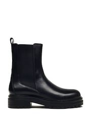 Radley Durham Place Longline Chelsea Black Boots - Image 1 of 3