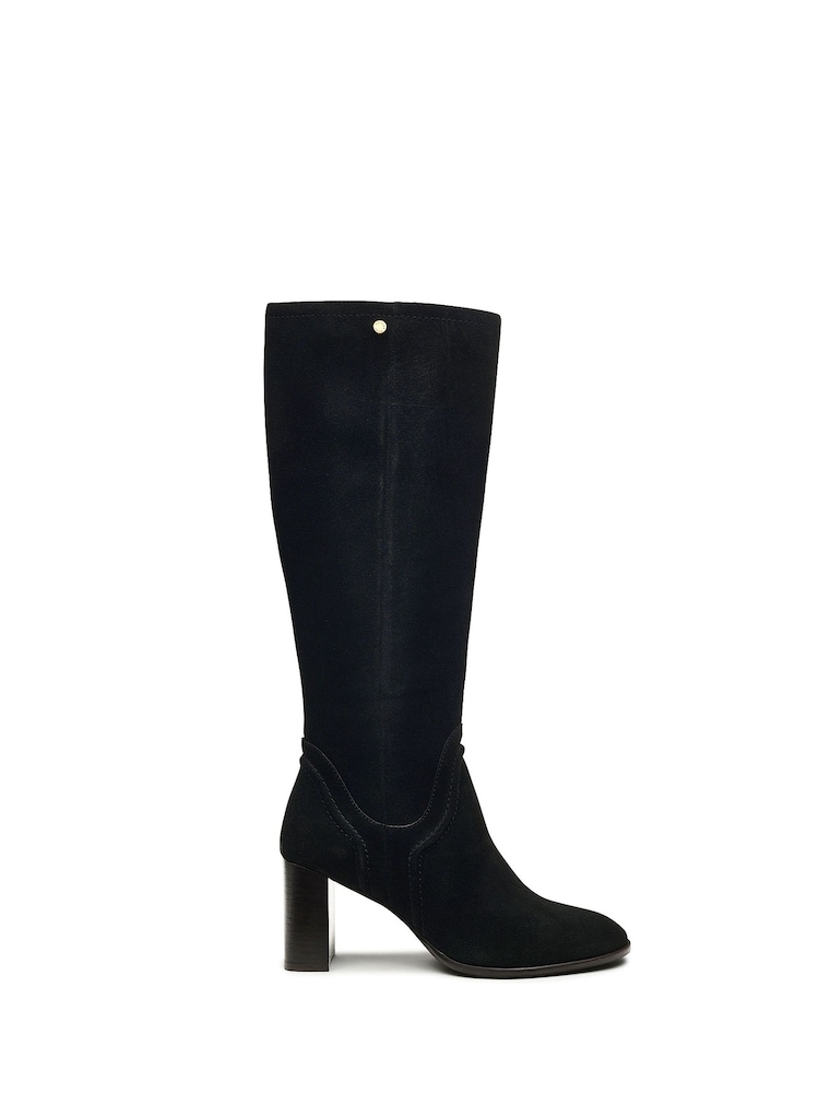 Radley London – Carriage Drive – schwarze Stiefel mit hohem Absatz - Bild 1 von 3 Radley London – Carriage Drive – schwarze Stiefel mit hohem Absatz - Bild 1 von 3