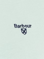 Barbour® Dusty Mint Mens Sports T-Shirt - Image 5 of 5