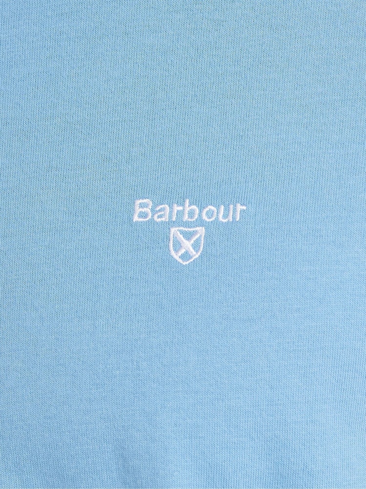 Barbour® Light Blue Mens 100% Cotton Sports T-Shirt - Image 5 of 5