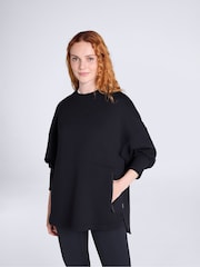 Animal Black Vicky Womens Longline Sweat Top - Image 1 of 9