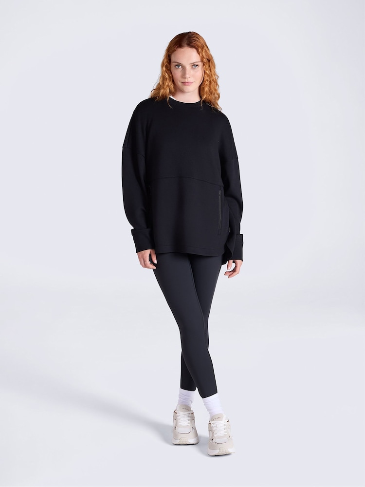 Animal Black Vicky Womens Longline Sweat Top - Image 2 of 9