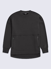 Animal Black Vicky Womens Longline Sweat Top - Image 5 of 9