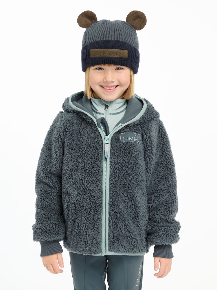 Mini Bear Petrol Beanie - Image 1 of 5