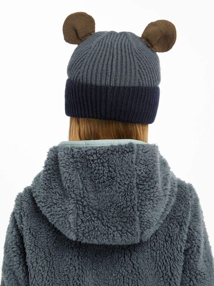 Mini Bear Petrol Beanie - Image 5 of 5