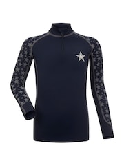 LeMieux Blue Mini Reflective Print Base Layer - Image 1 of 2