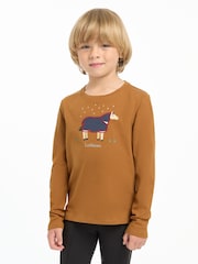 أصفر - LeMieux Mini Jessie Long Sleeve 100% Cotton Top - صورة 2 من 5