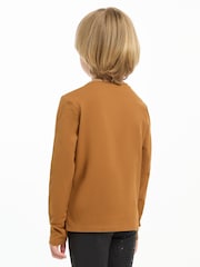 أصفر - LeMieux Mini Jessie Long Sleeve 100% Cotton Top - صورة 4 من 5
