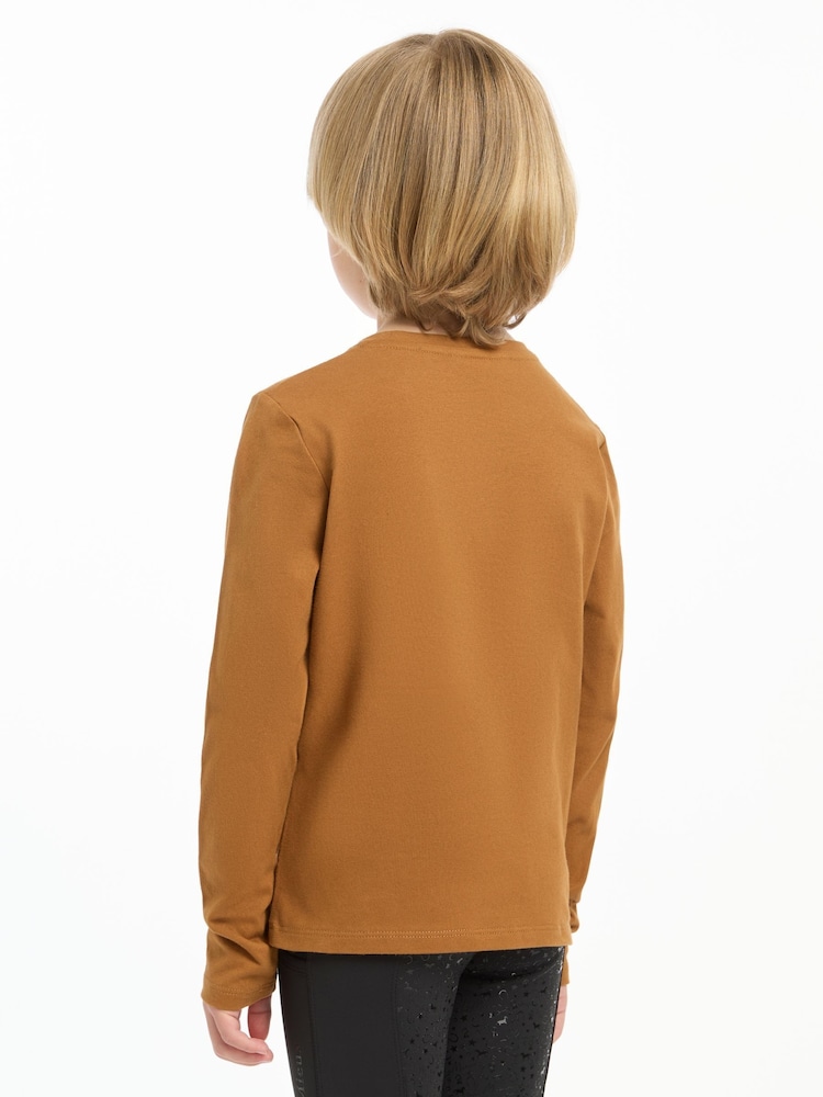 Mini Jessie Long Sleeve 100% Cotton Top - Image 4 of 5