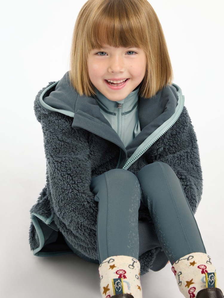 Blau - LeMieux – Mini Teagan – Fleece in Petrol - Bild 5 von 5