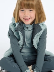 Mini Elsie Reversible Petrol Gilet - Image 5 of 5