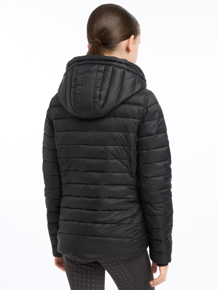 Черный - LeMieux Young Rider Milly Puffer Ember Jacket - Изображение 4 из 4