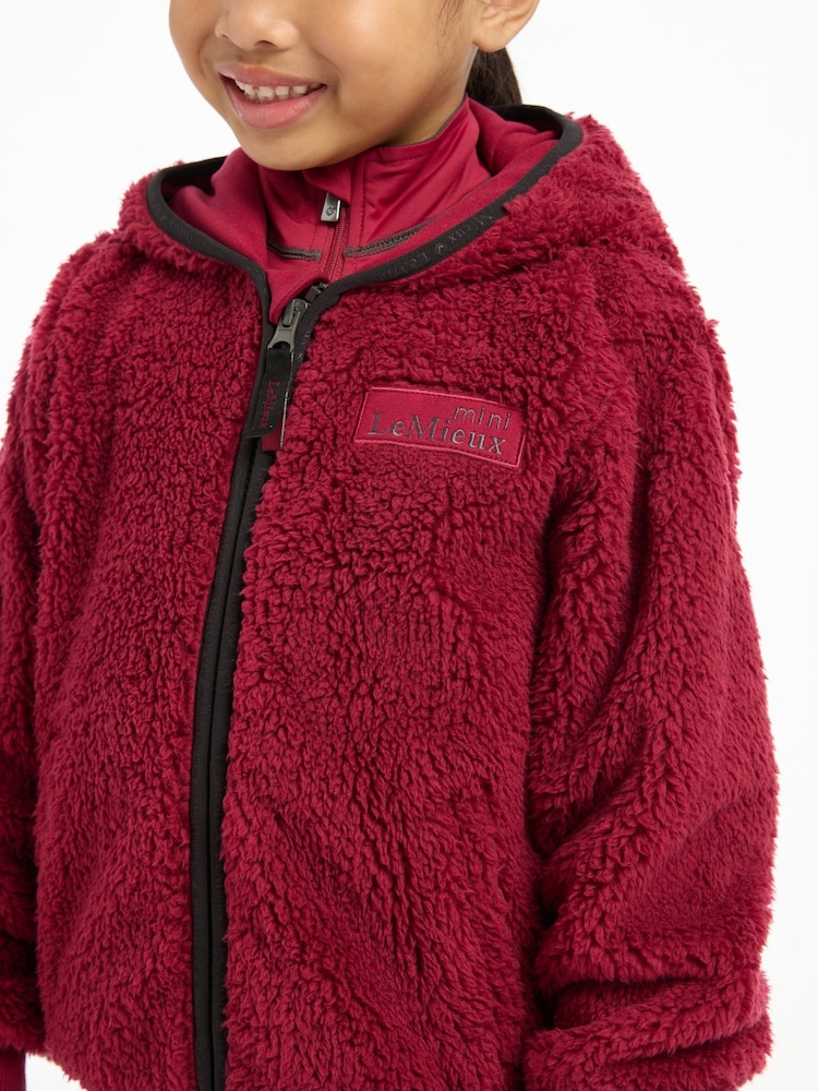 Roșu - LeMieux Mini Teagan Petrol Fleece - Image 2 of 5