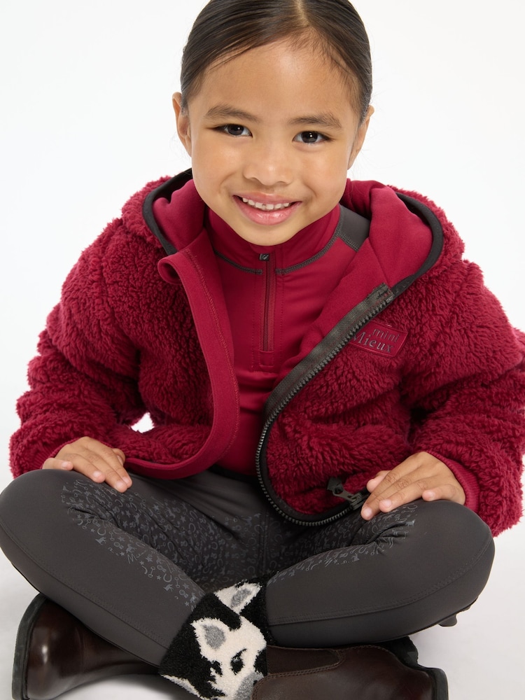 Roșu - LeMieux Mini Teagan Petrol Fleece - Image 5 of 5