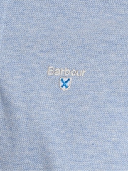 Barbour® Light Blue Classic Polo Shirt - Image 6 of 6