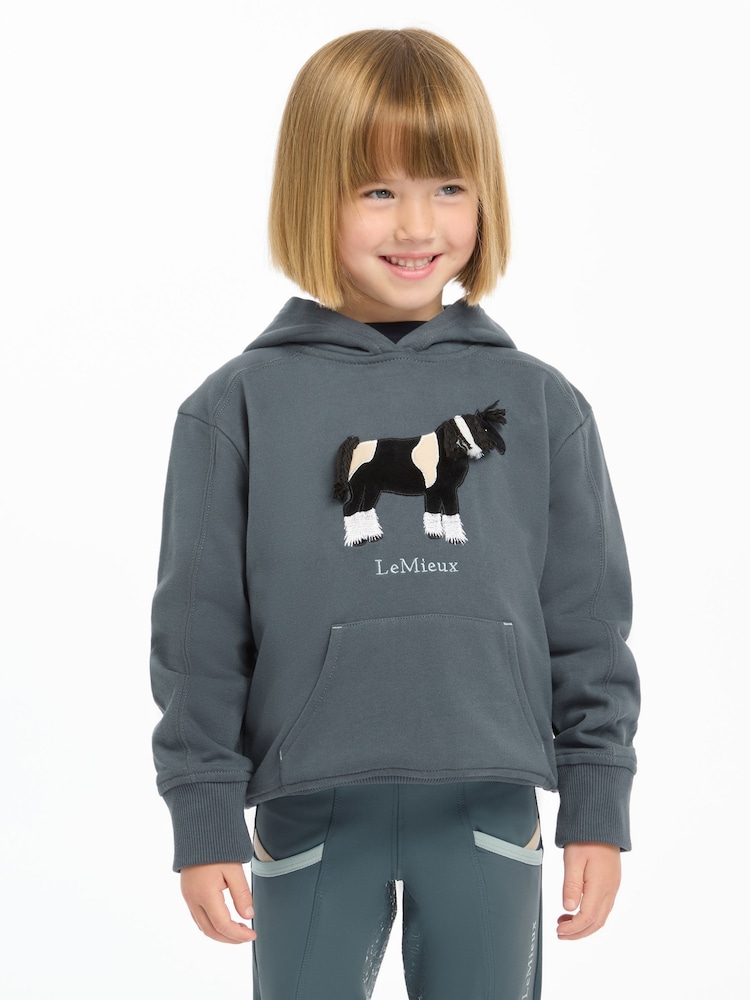 Mini Romi Petrol Hoodie - Image 2 of 6