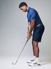 Bleu marine - Short de golf actif - Image 2 de 11