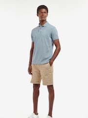 Blauwe wassing - Barbour® 100% Cotton Classic Polo Shirt - Image 3 of 5
