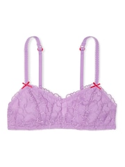 Grape Taffy paars - Victoria's Secret PINK ongevulde bh met hartborduursel - Image 4 of 4