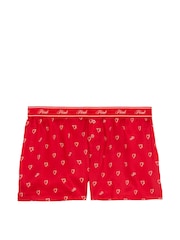 Victoria's Secret PINK Vermillion Red Hearts Short Pyjama Bottoms - Image 3 of 3